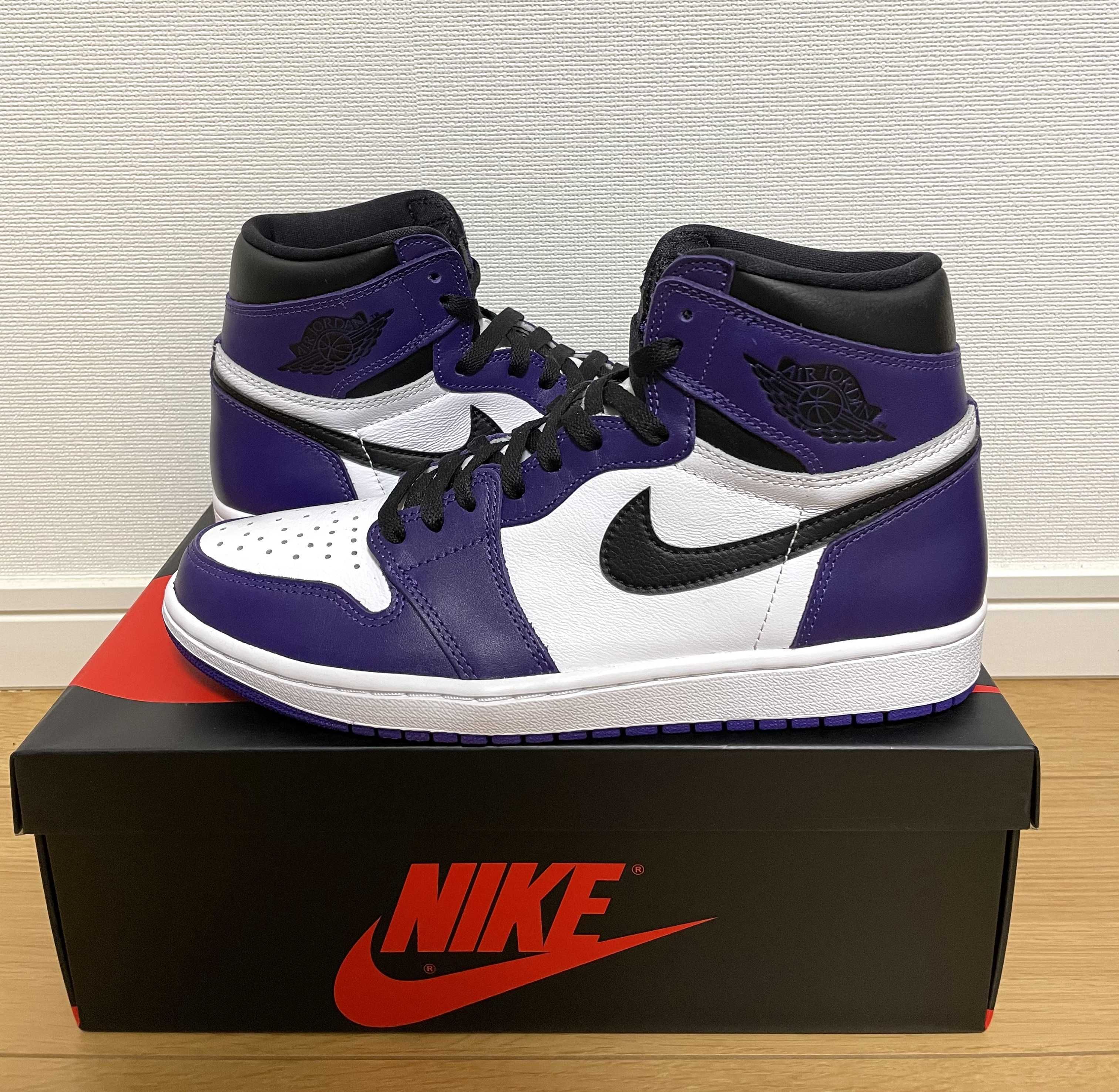 Nike Air Jordan 1 Retro High OG "Court Purple White/Black" (2020)