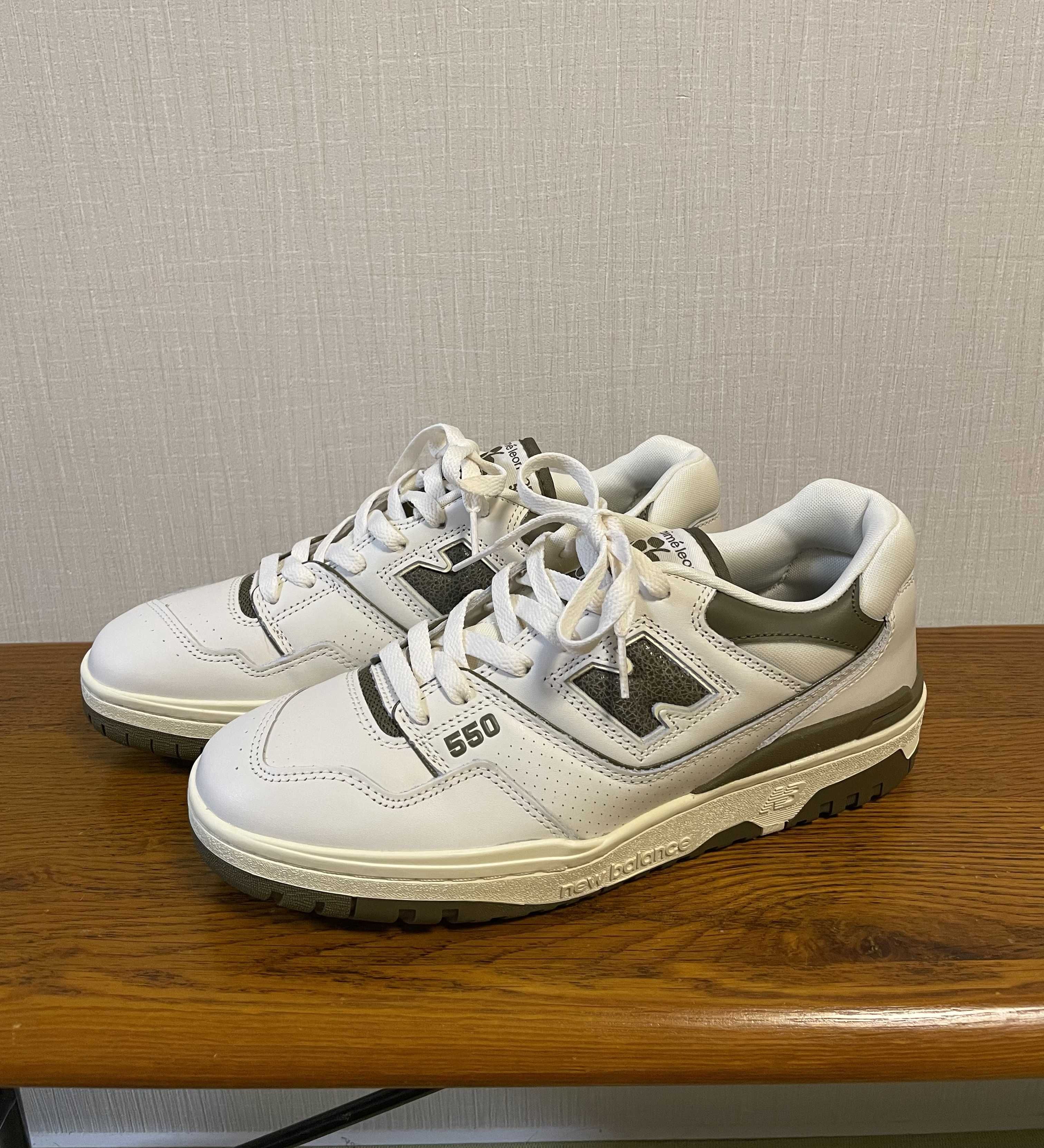 Aime Leon Dore × New Balance 550 "White/Olive"