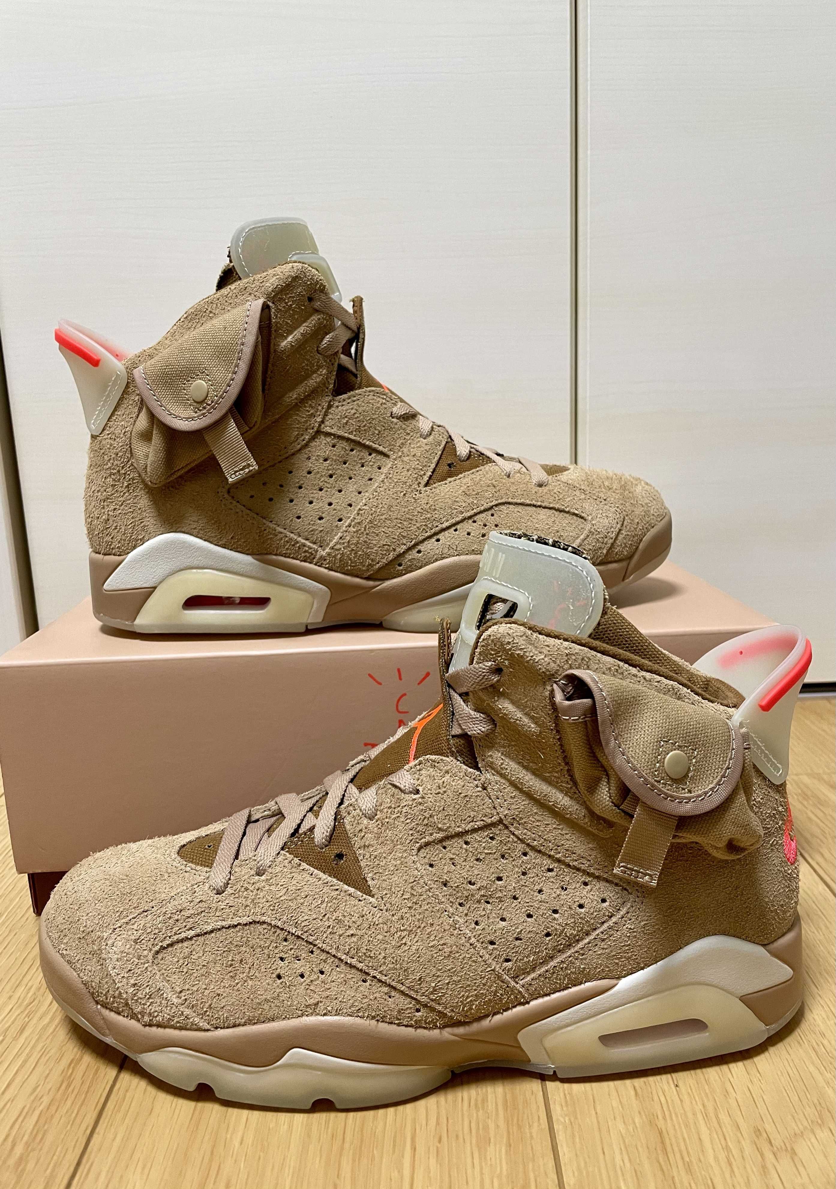 Travis Scott × Nike Air Jordan 6 "British Khaki"