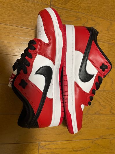 Nike SB Dunk Low Pro "J-Pack Chicago/Varsity Red and White"