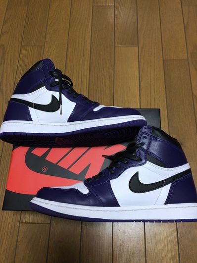 Nike Air Jordan 1 Retro High OG "Court Purple White/Black" (2020)