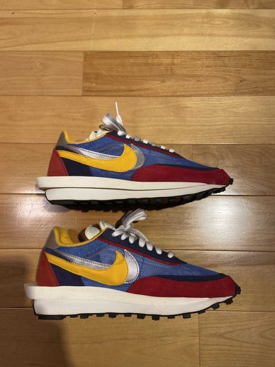 sacai × Nike LDV Waffle "Red/Blue"