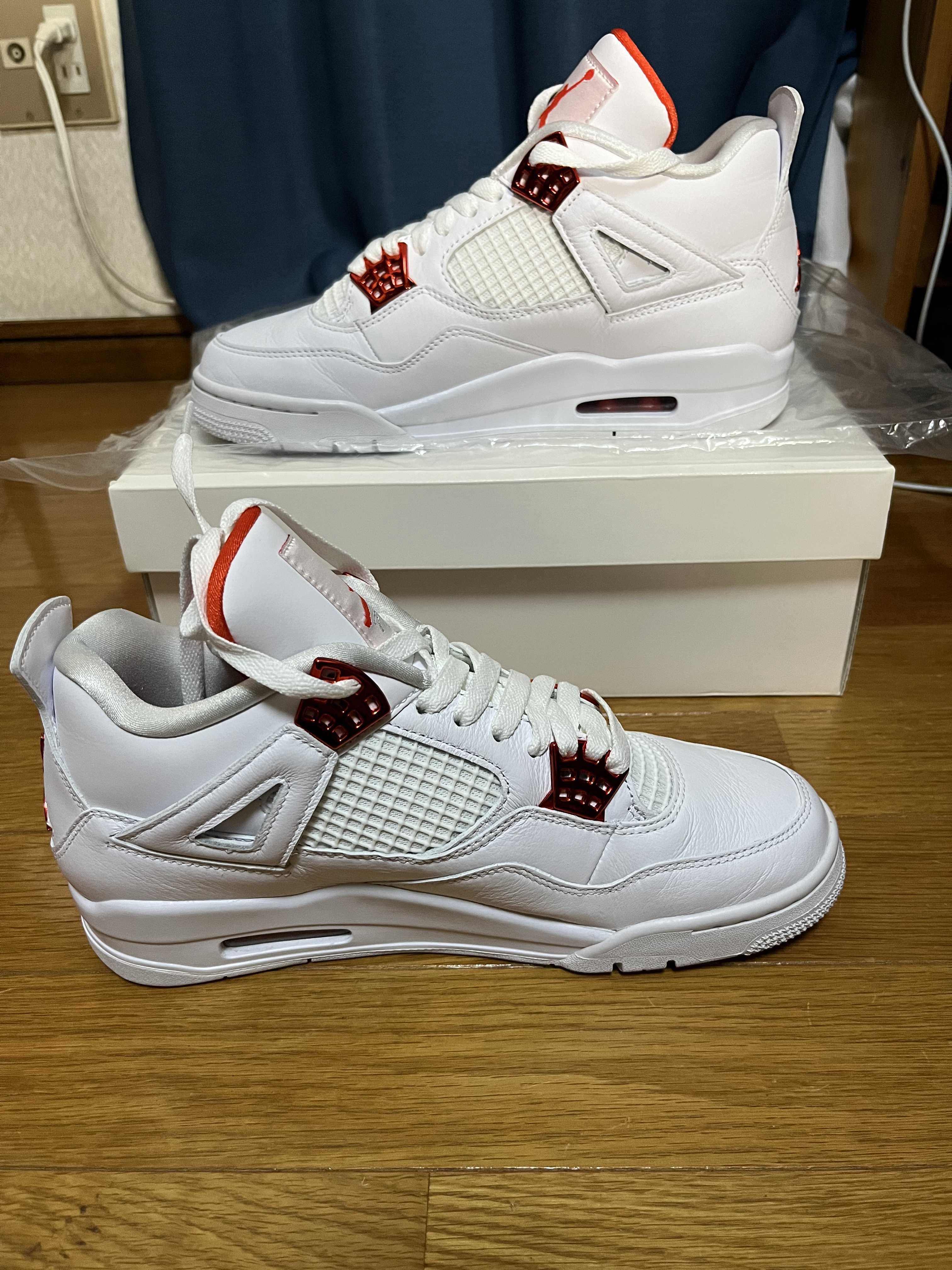 Nike Air Jordan 4 Retro "White/Team Orange"