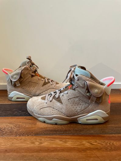 Travis Scott × Nike Air Jordan 6 "British Khaki"