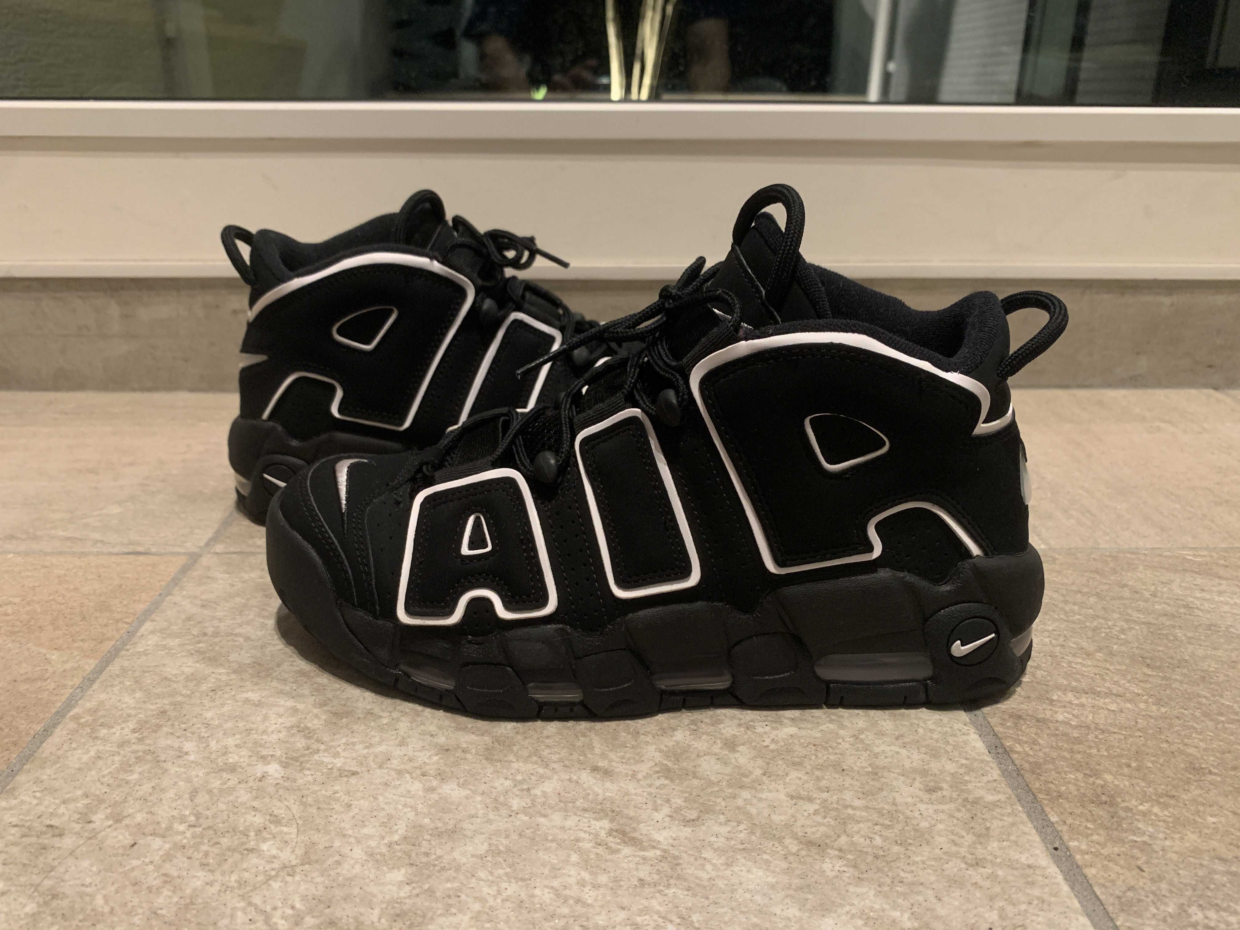 Nike Air More Uptempo "Black/White"(2020)