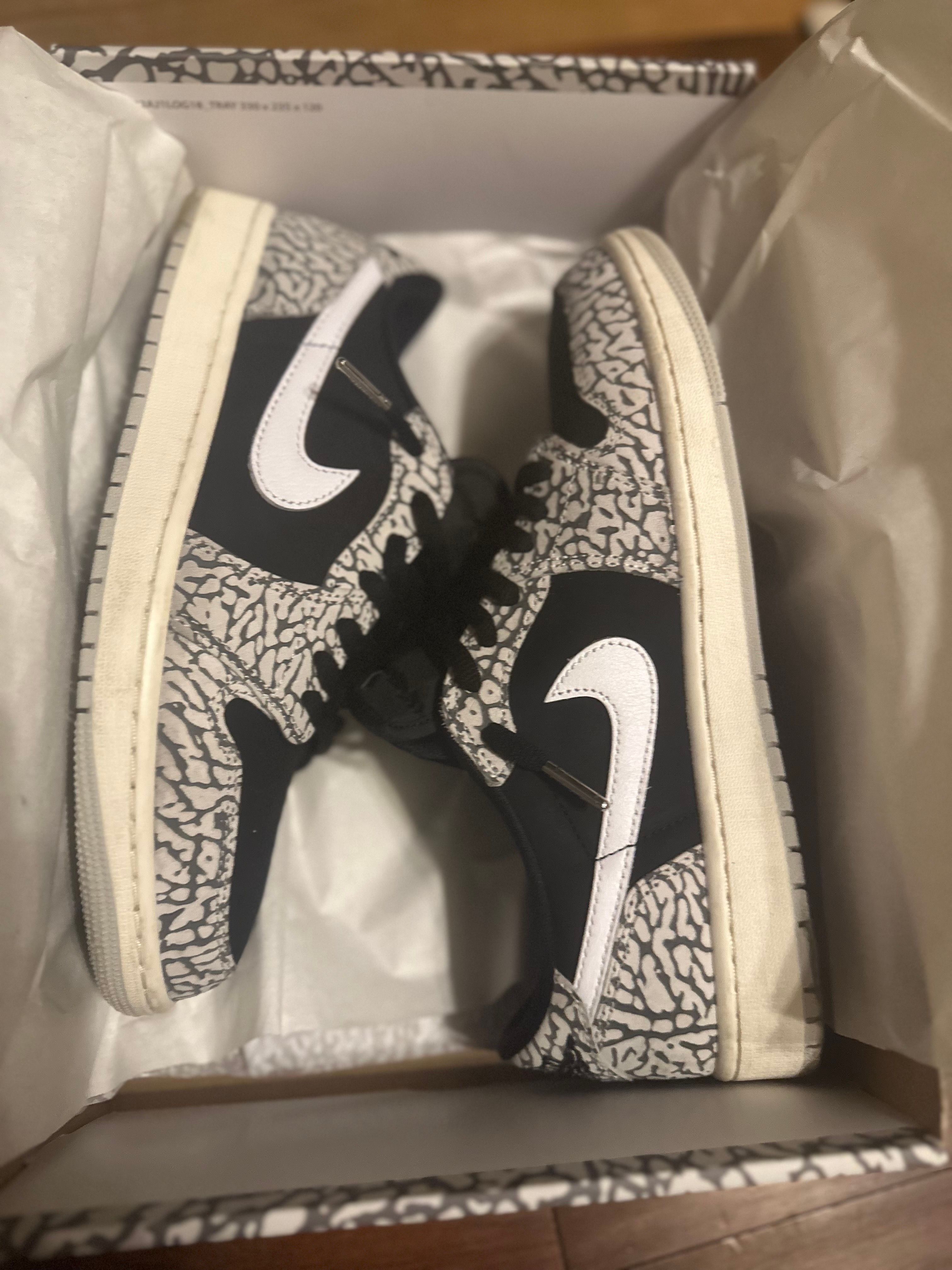 Nike Air Jordan 1 Retro Low OG "Black Cement"
