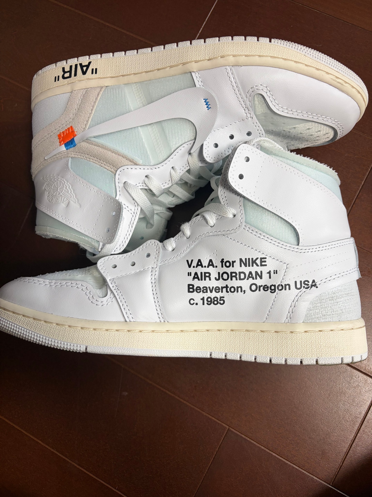 Virgil Abloh Archive (V.A.A.) × Nike Air Jordan 1 Retro High OG "Alaska"