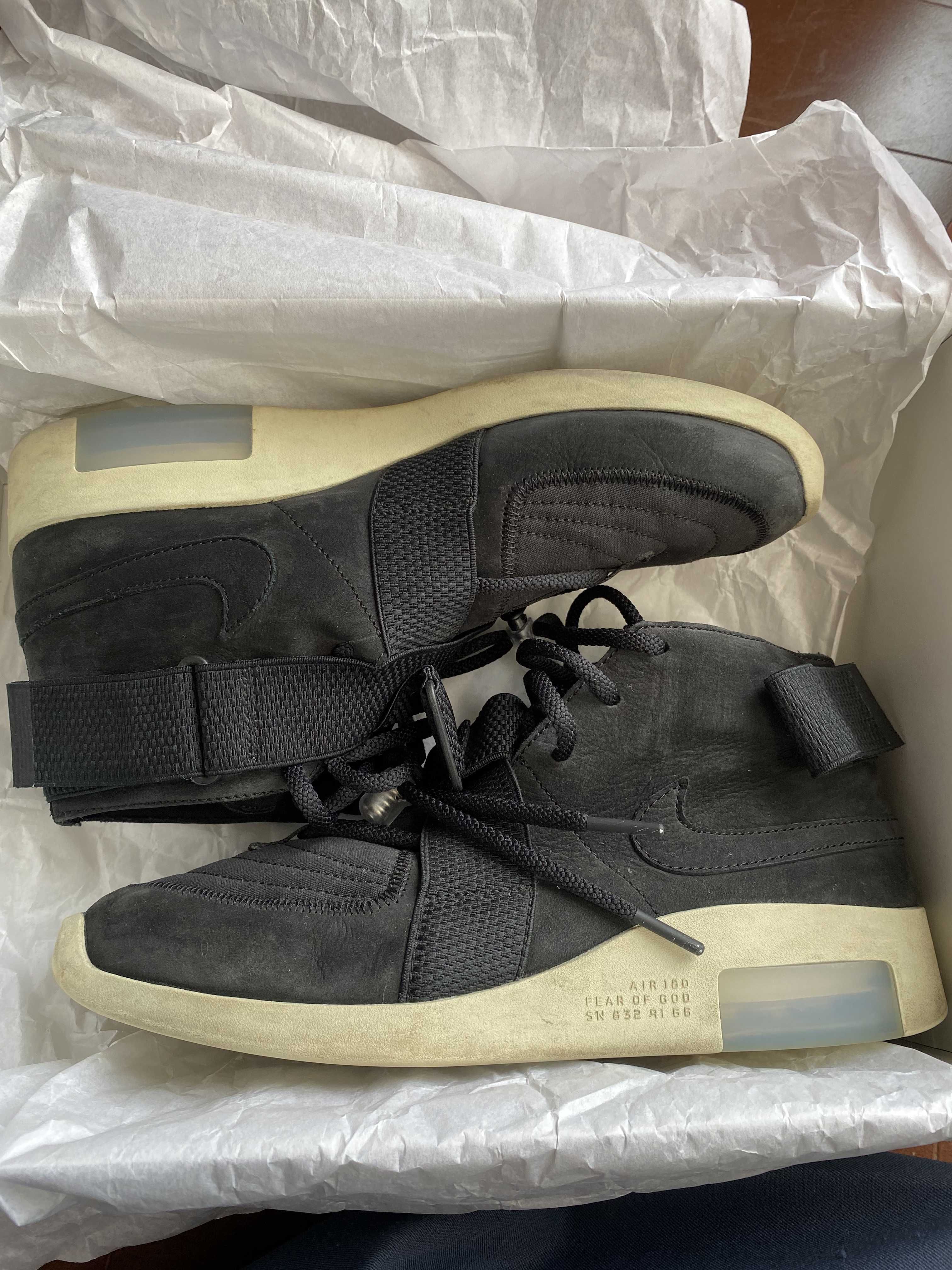 FEAR OF GOD × Nike Air Fear Of God Raid "Black"