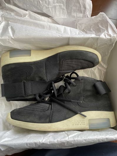 FEAR OF GOD × Nike Air Fear Of God Raid "Black"