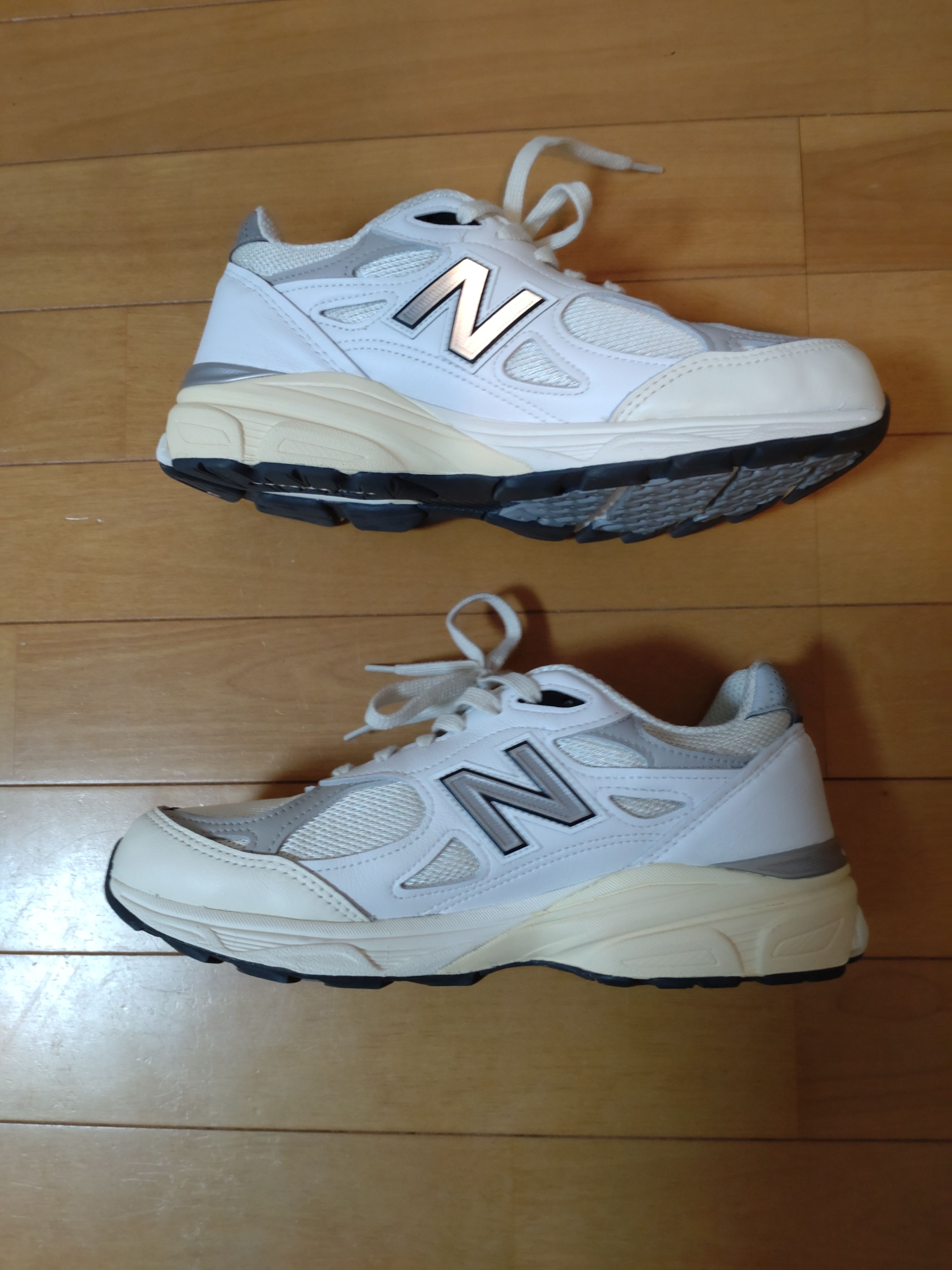 New Balance 990V3 "Sea Salt/Rain Cloud"