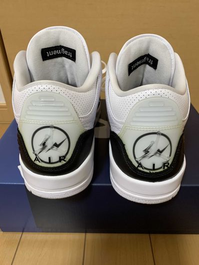 Fragment × Nike Air Jordan 3 "White/Black"