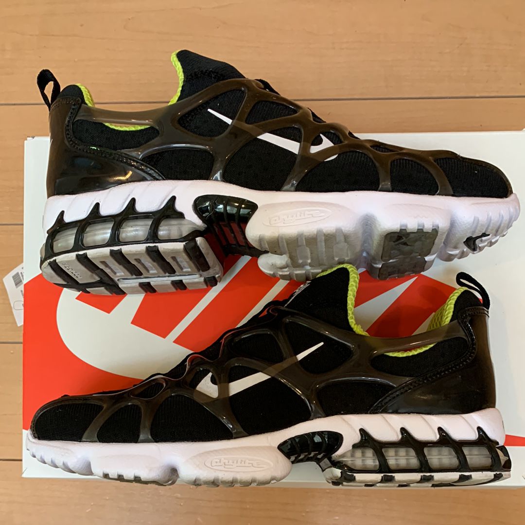 Stussy x Nike Air Zoom Kukini "Black/White/Bright Cactus"