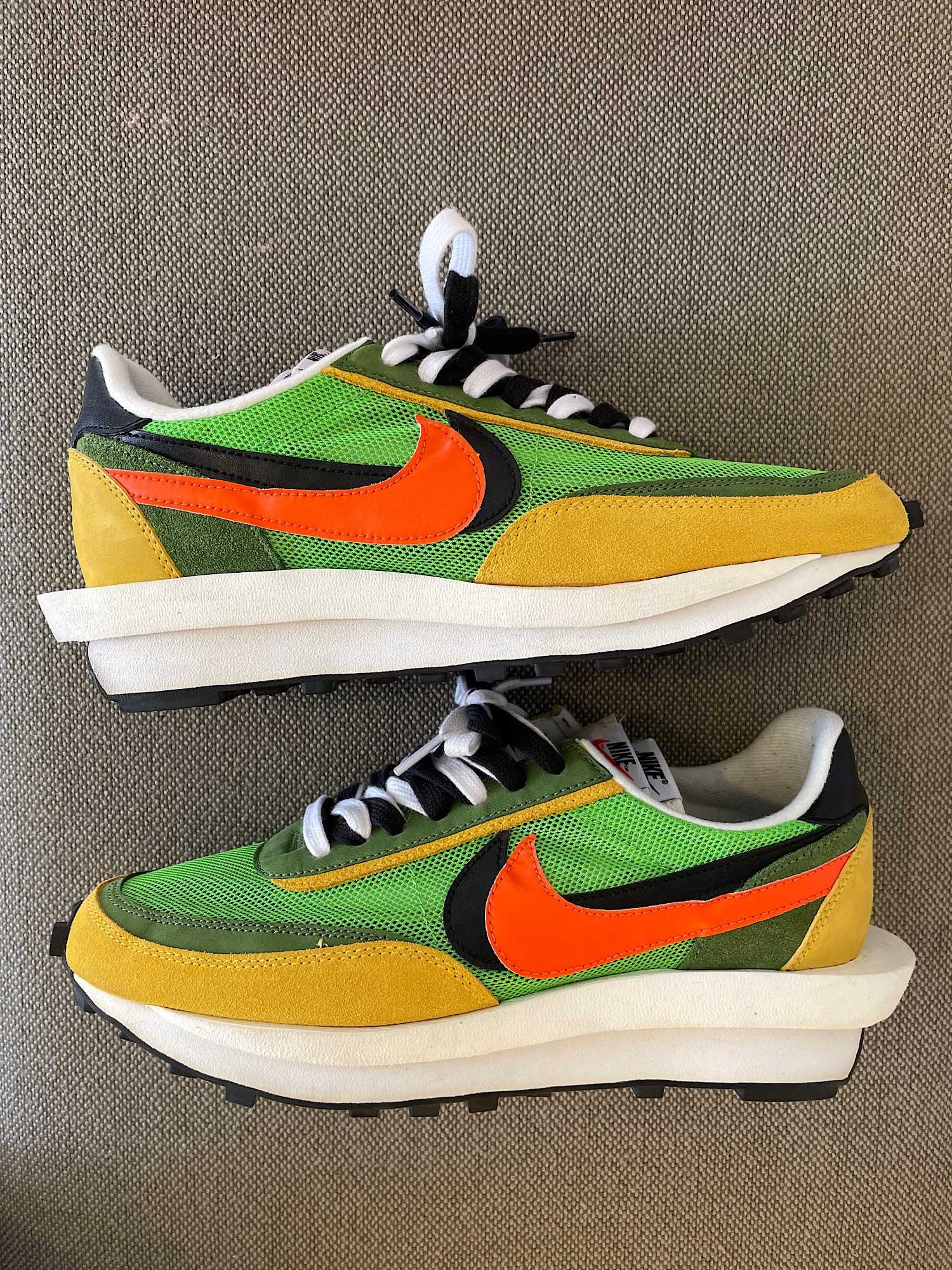 sacai × Nike LDV Waffle "Green"