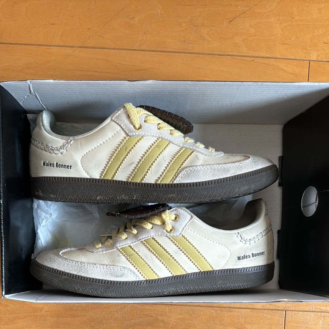 Wales Bonner × adidas Samba Nubuck "Beige"
