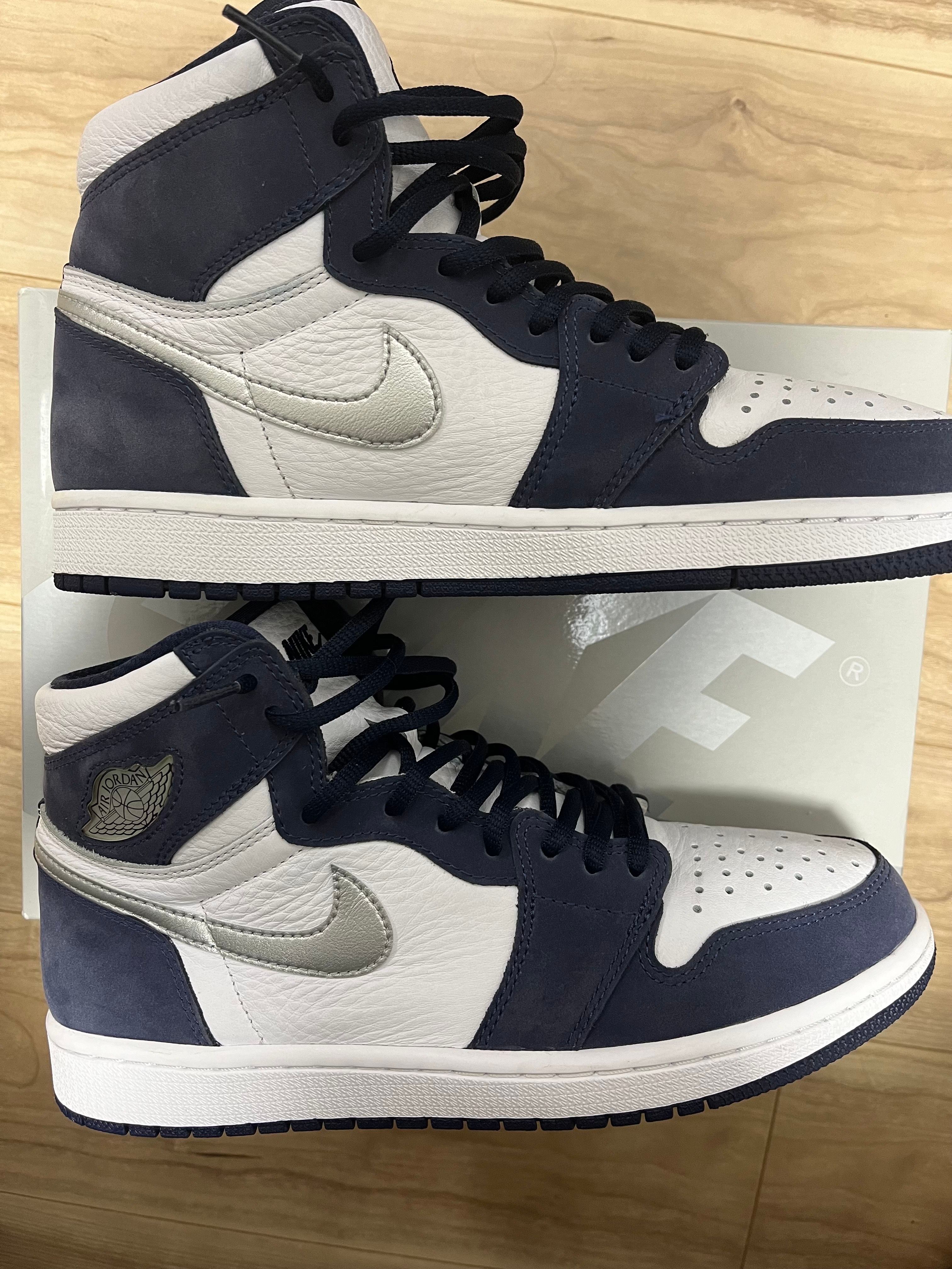 Nike Air Jordan 1 High OG CO.JP "White/Midnight Navy" (2020)(ブリーフケースなし)