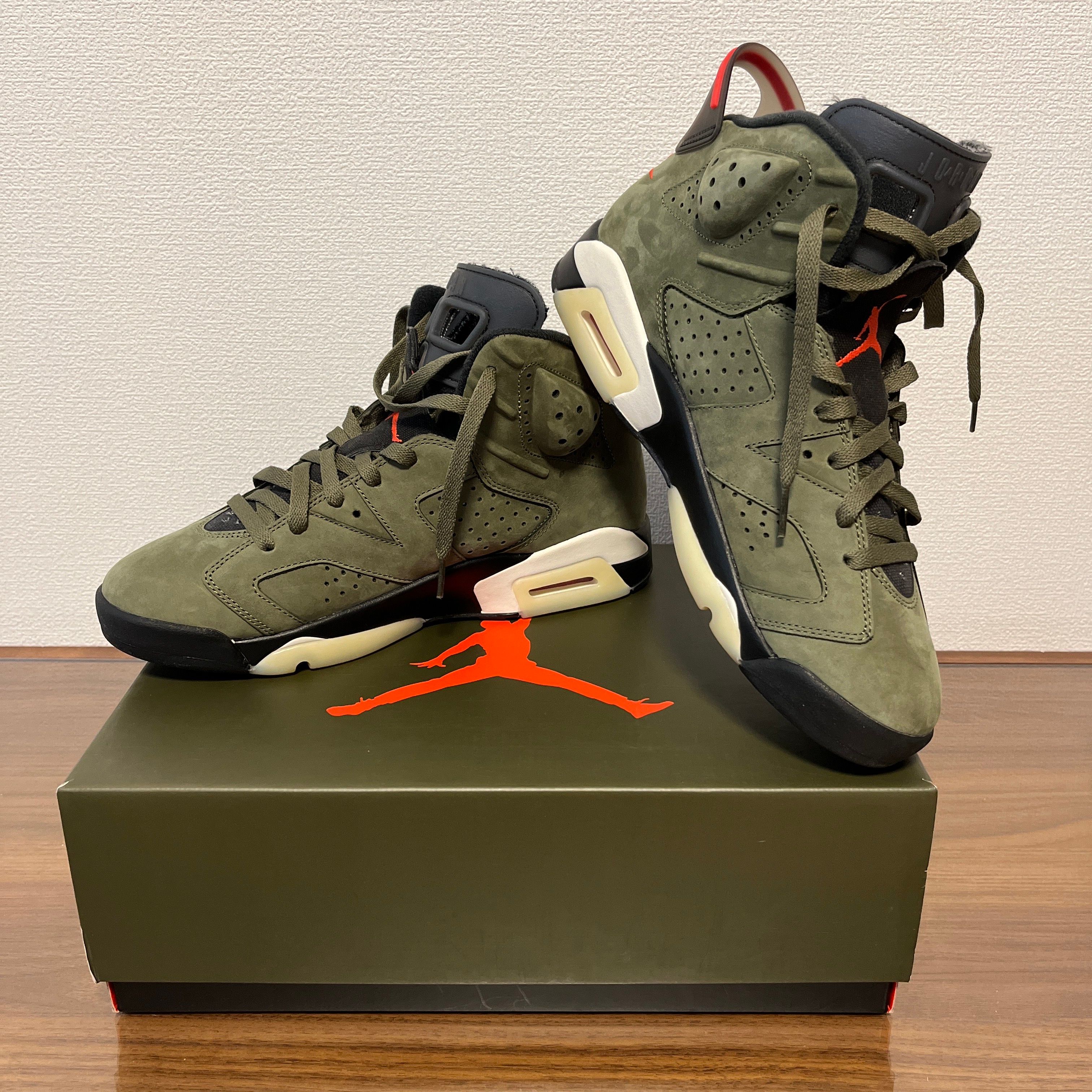 Travis Scott × Nike Air Jordan 6 Retro "Medium Olive"