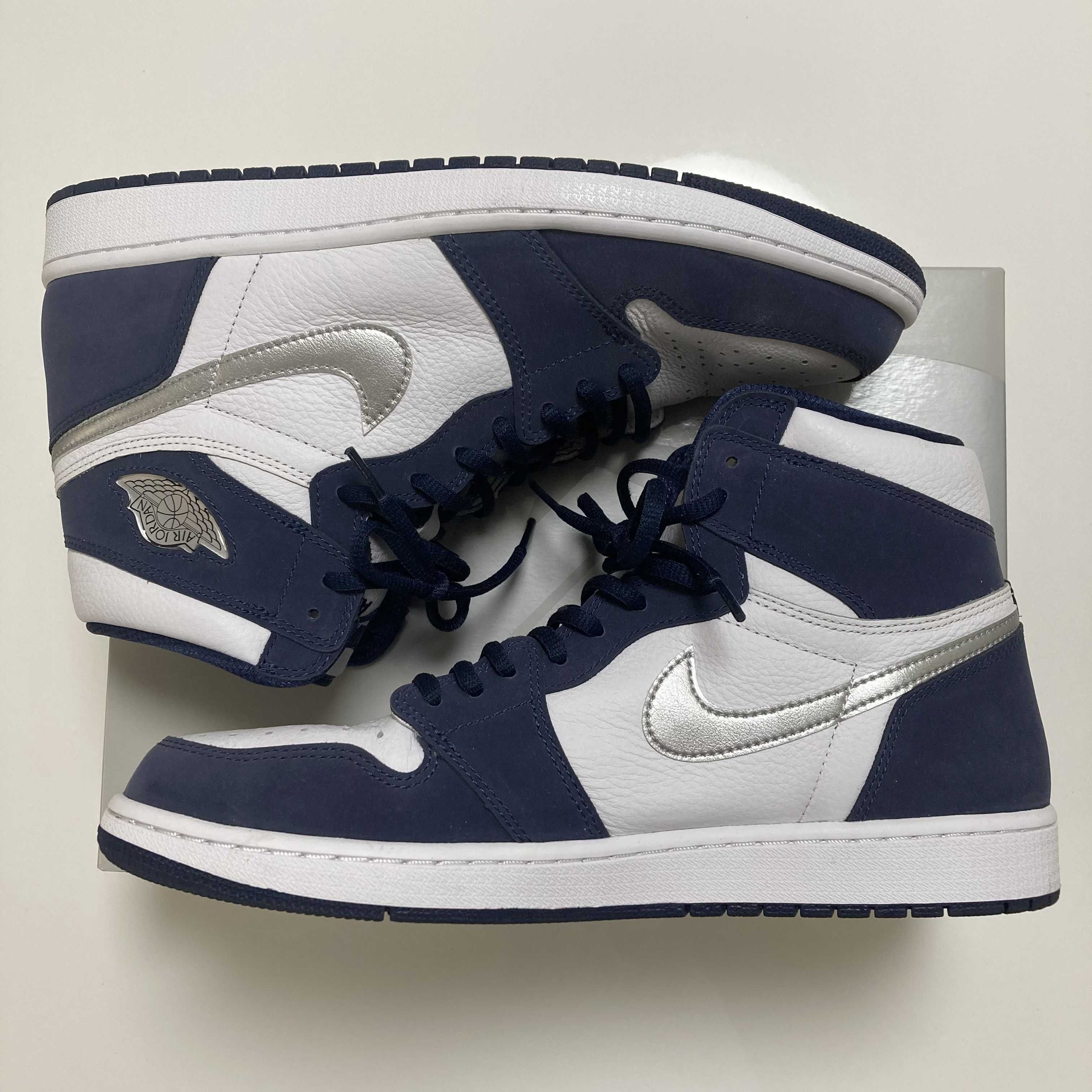 Nike Air Jordan 1 High OG CO.JP "White/Midnight Navy" (2020)(ブリーフケースなし)