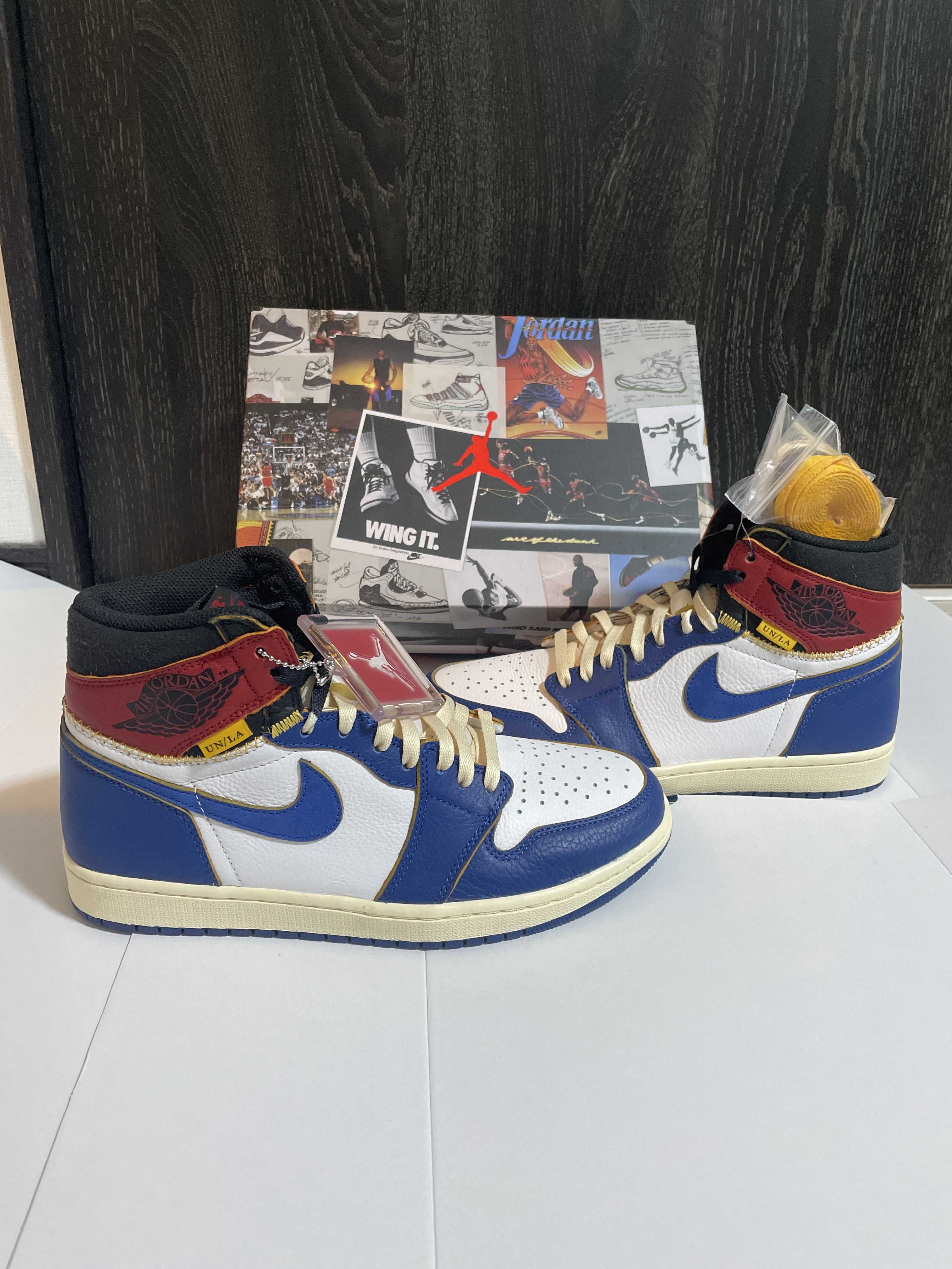 Union × Nike Air Jordan 1 Retro High OG NRG "Storm Blue/Varsity Red"