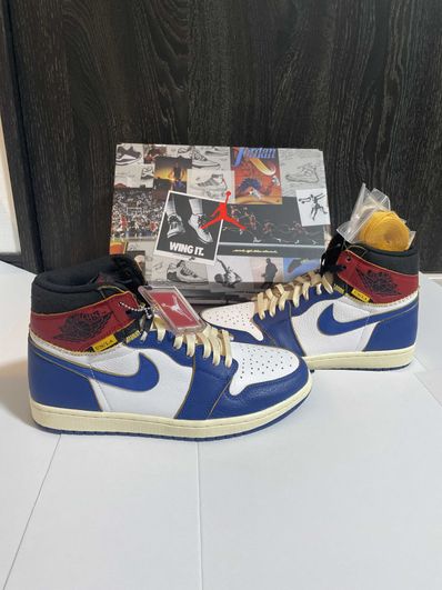 Union × Nike Air Jordan 1 Retro High OG NRG "Storm Blue/Varsity Red"