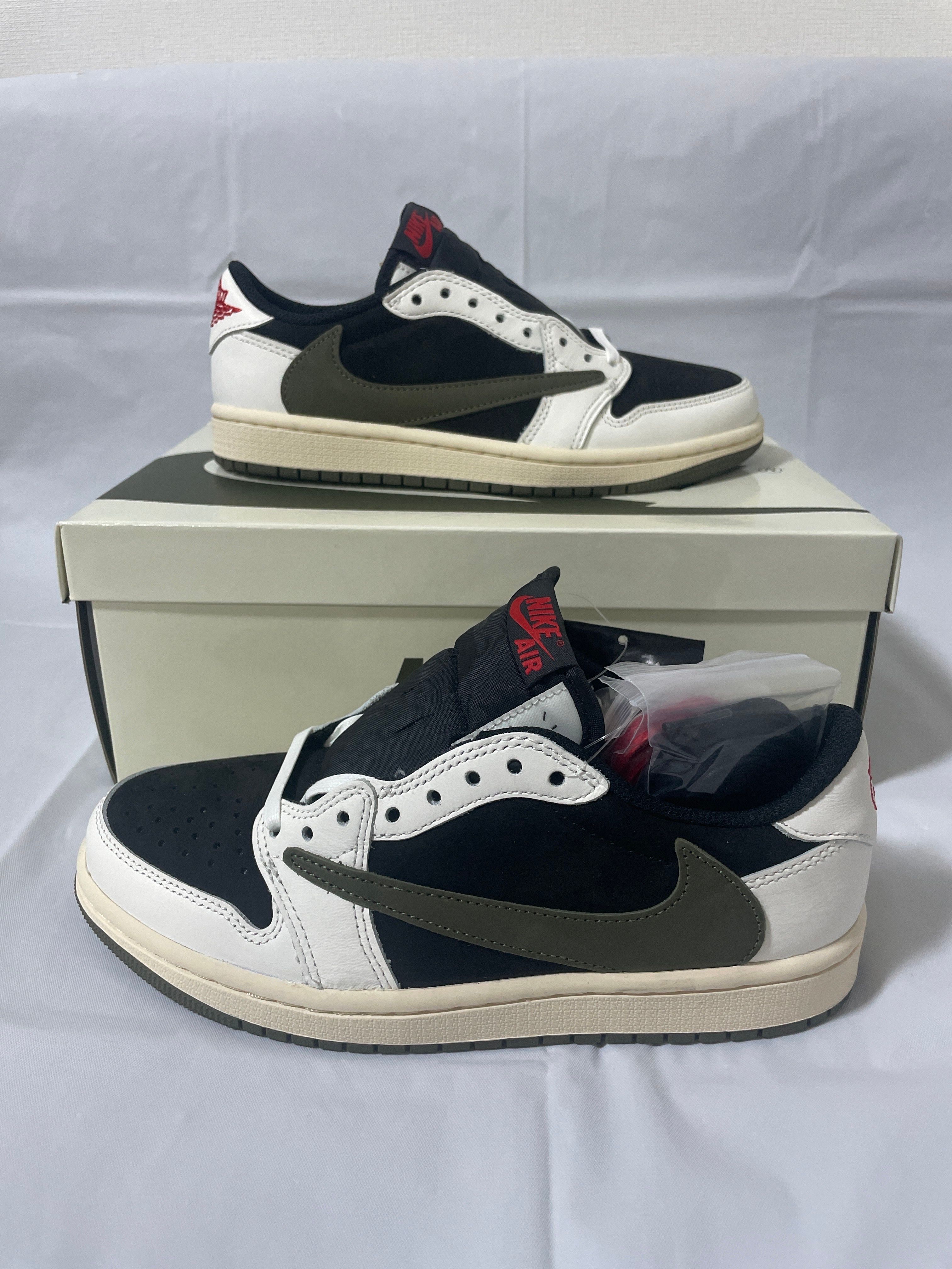 Travis Scott × Nike Women's Air Jordan 1 Low OG "Medium Olive"