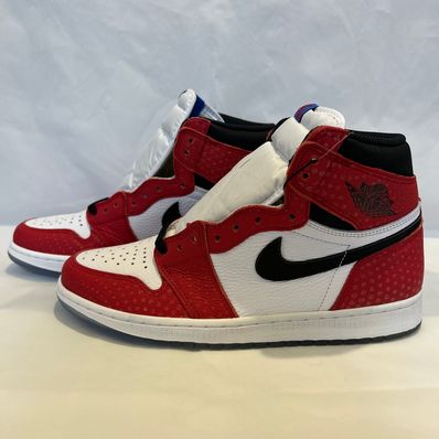 Spiderman × Nike Air Jordan 1 Origin Story "Gym Red/White/Photo Blue/Black"
