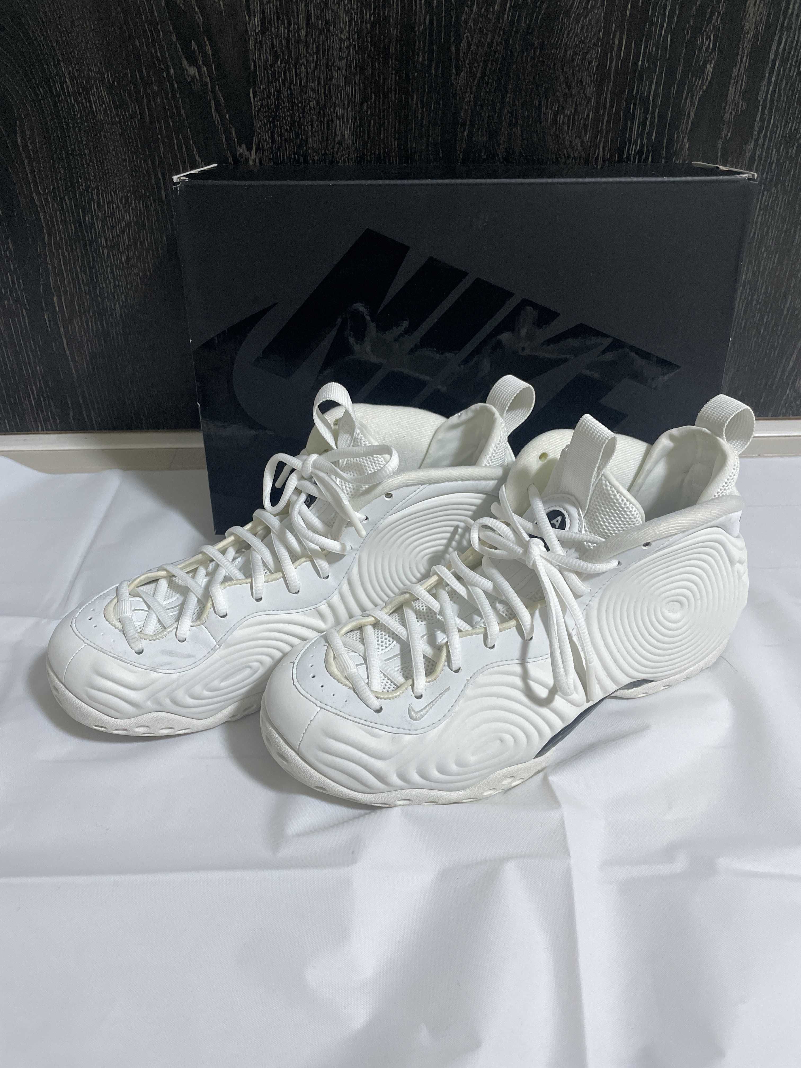 COMME des GARCONS × Nike Air Foamposite One "White"