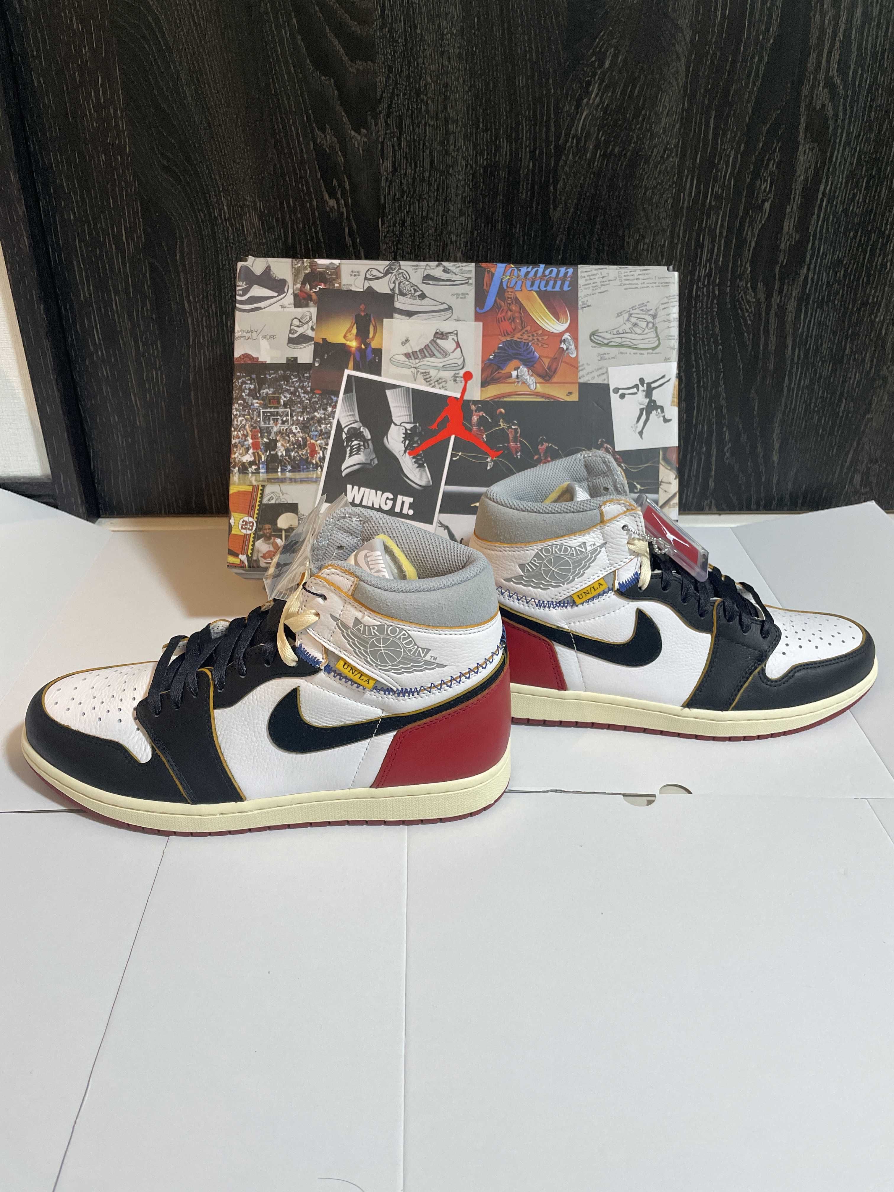 UNION × Nike Air Jordan 1 Retro High OG NRG "Varsity Red/Wolf Grey"