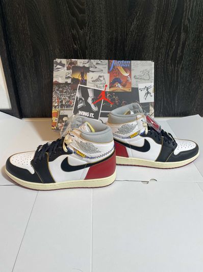 UNION × Nike Air Jordan 1 Retro High OG NRG "Varsity Red/Wolf Grey"
