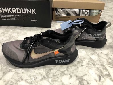 Off-White × Nike Zoom Fly "Black"
