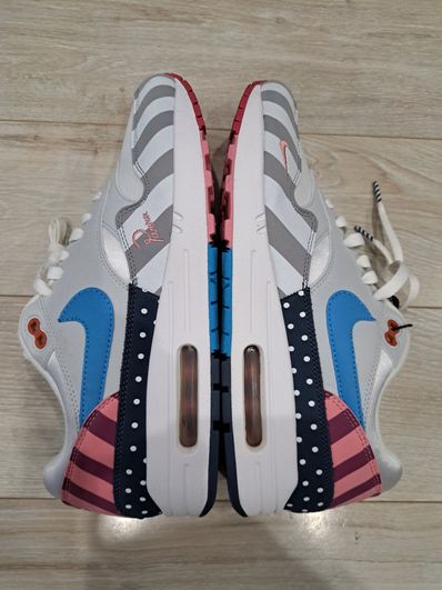 Parra × Nike Air Max 1 "White/Pure Platinum"