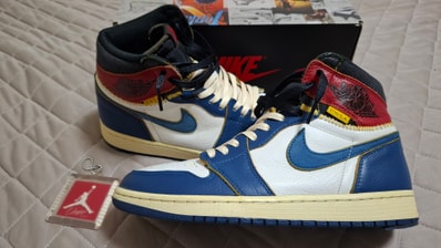 Union × Nike Air Jordan 1 Retro High OG NRG "Storm Blue/Varsity Red"