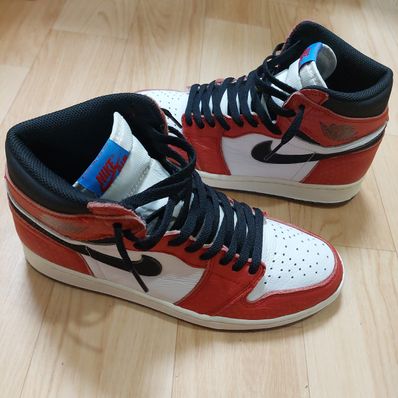 Spiderman × Nike Air Jordan 1 Origin Story "Gym Red/White/Photo Blue/Black"