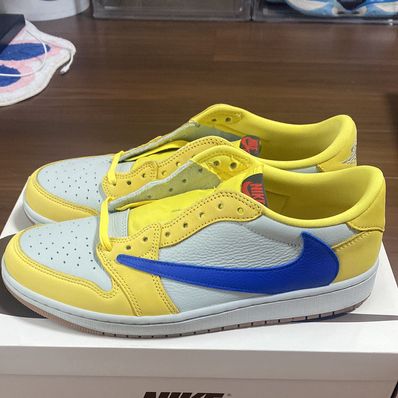 Travis Scott × Nike Women's Air Jordan 1 Retro Low OG "Canary"