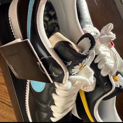 PEACEMINUSONE × Nike Air Force 1 Low '07 Para-Noise 3.0 "Black and Multi-Color" / G-DRAGON