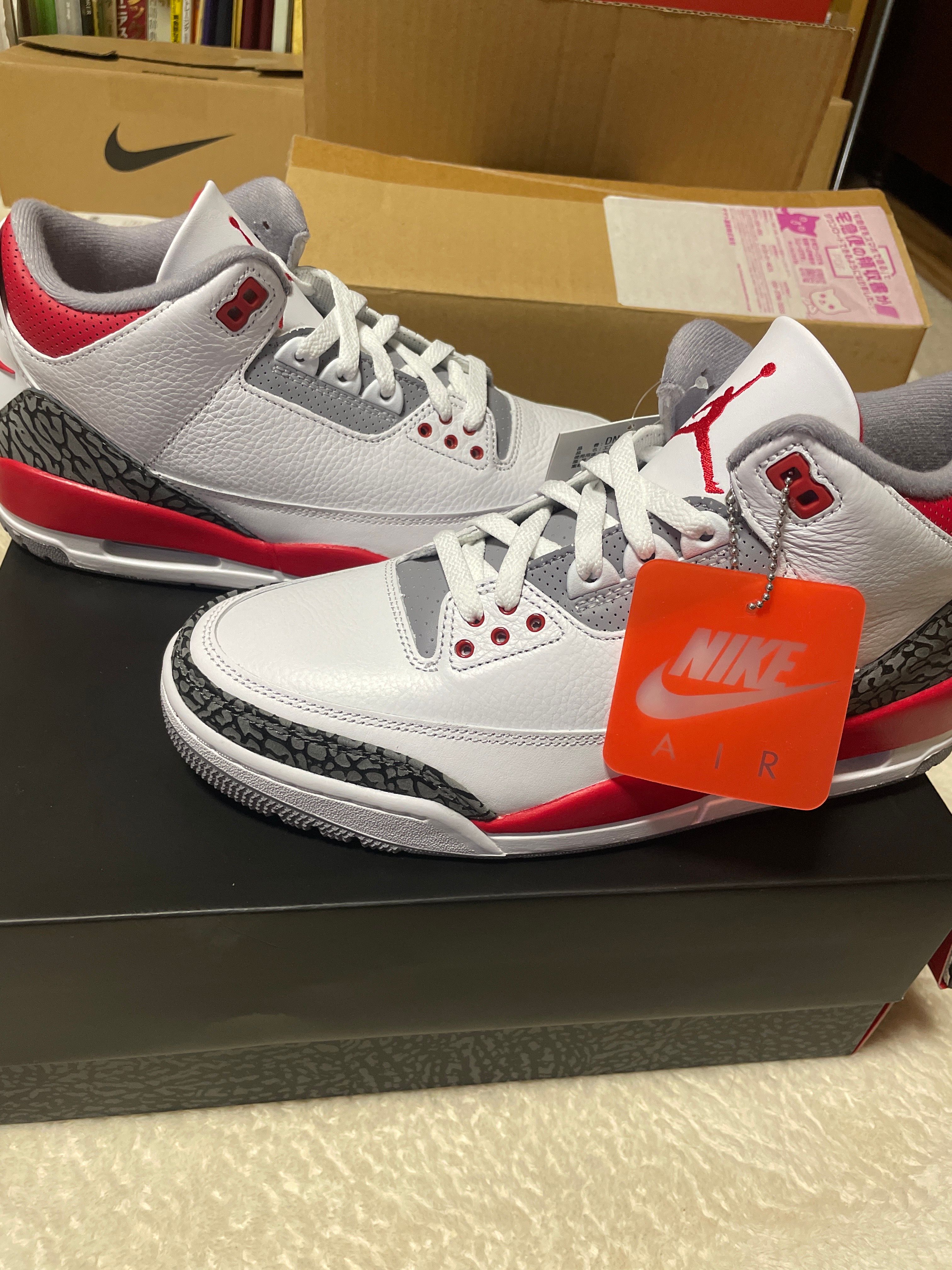 Nike Air Jordan 3 Retro OG "Fire Red" (2022)