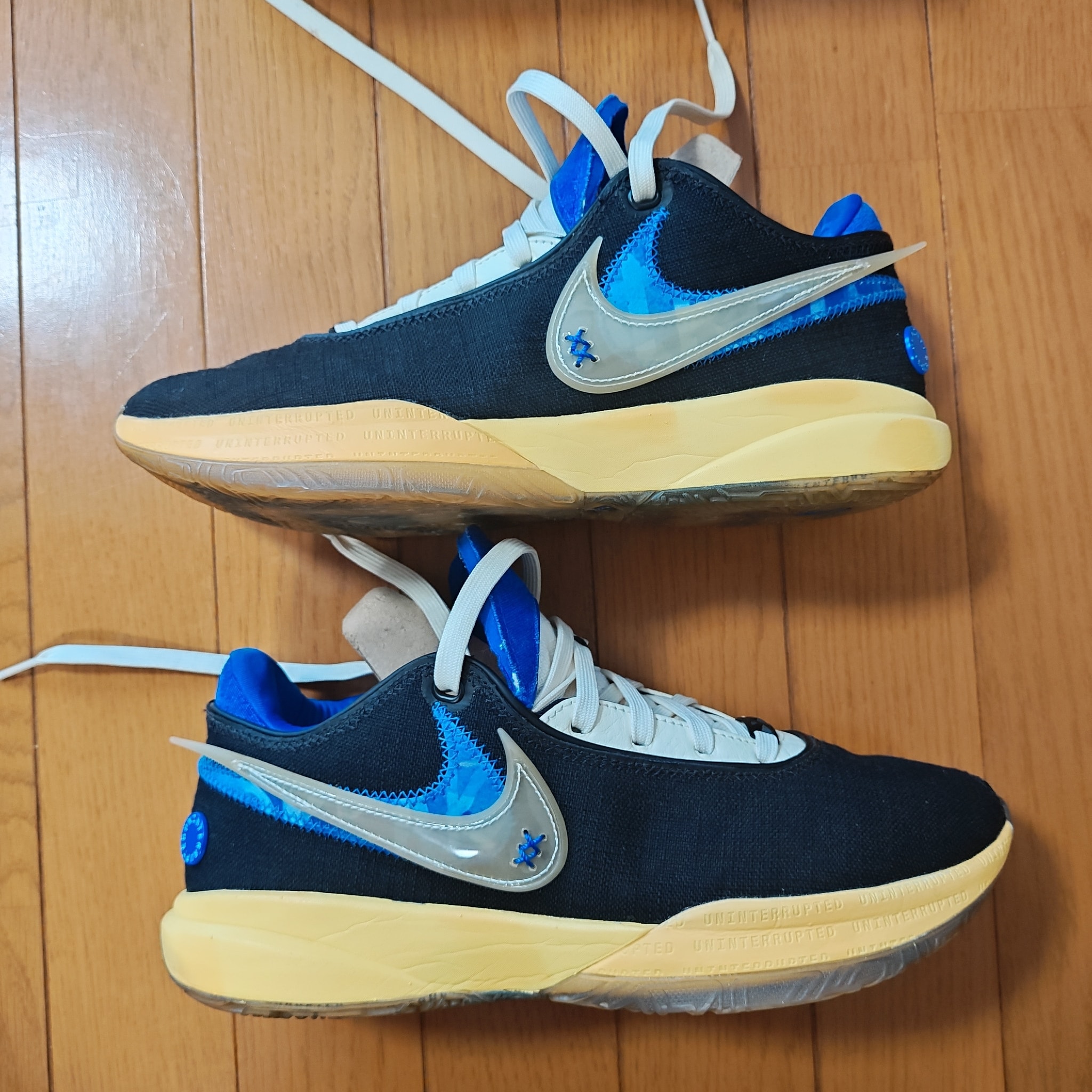 Uninterrupted × Nike LeBron 20 "Speak Your Truth" (FN0941-001/FN0942-001)
