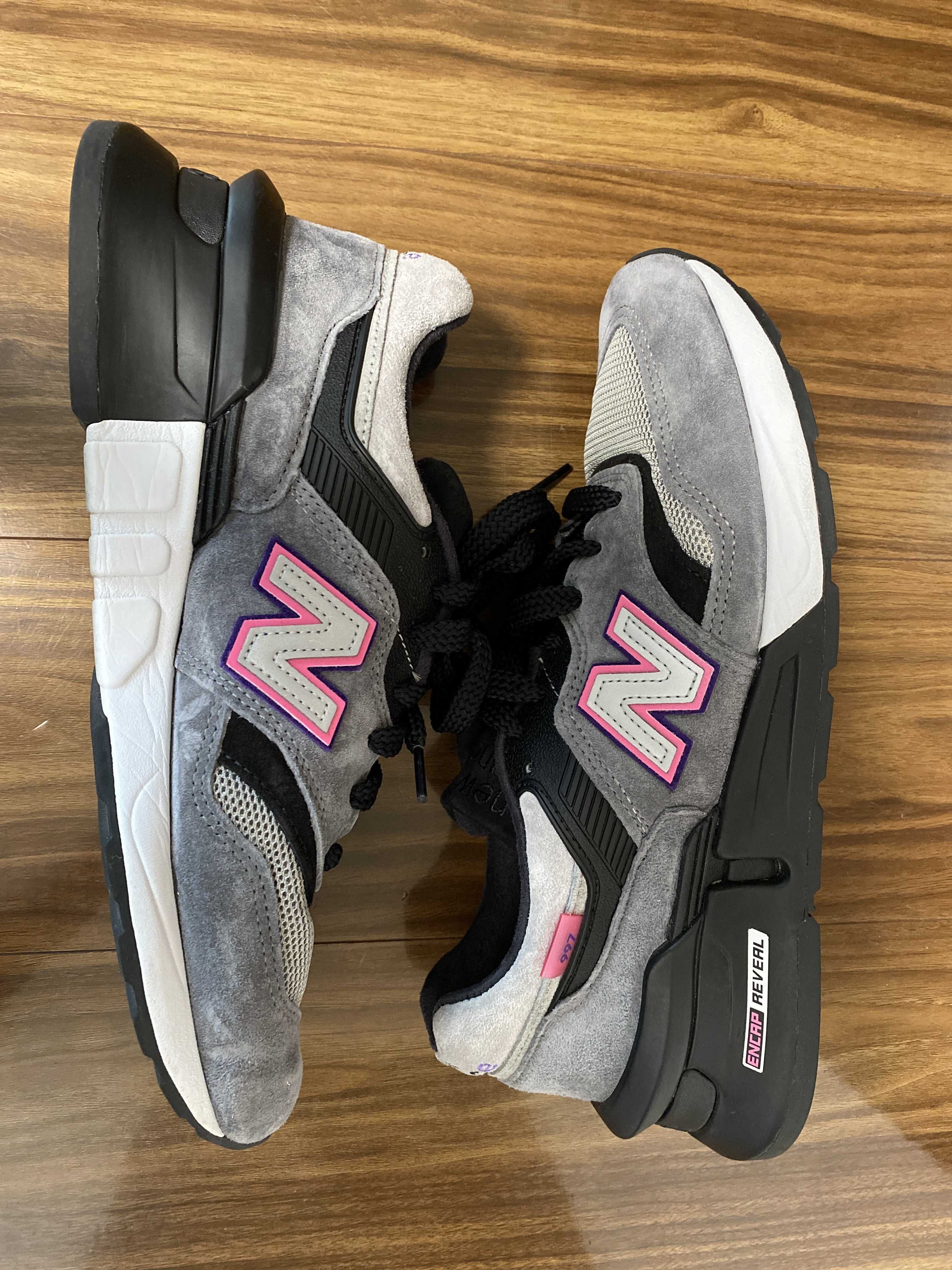 KITH × UNITED ARROWS & SONS × New Balance 997S Fusion "Grey/Pink"