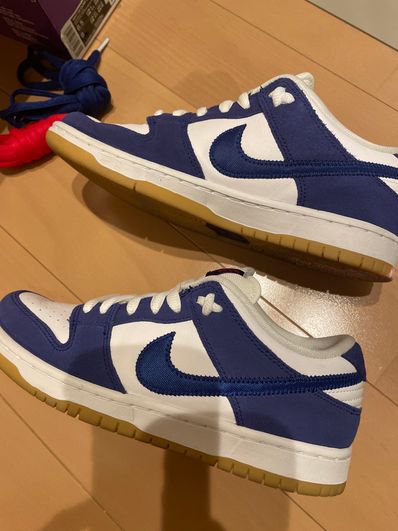 Nike SB Dunk Low "Los Angeles Dodgers/Deep Royal Blue"