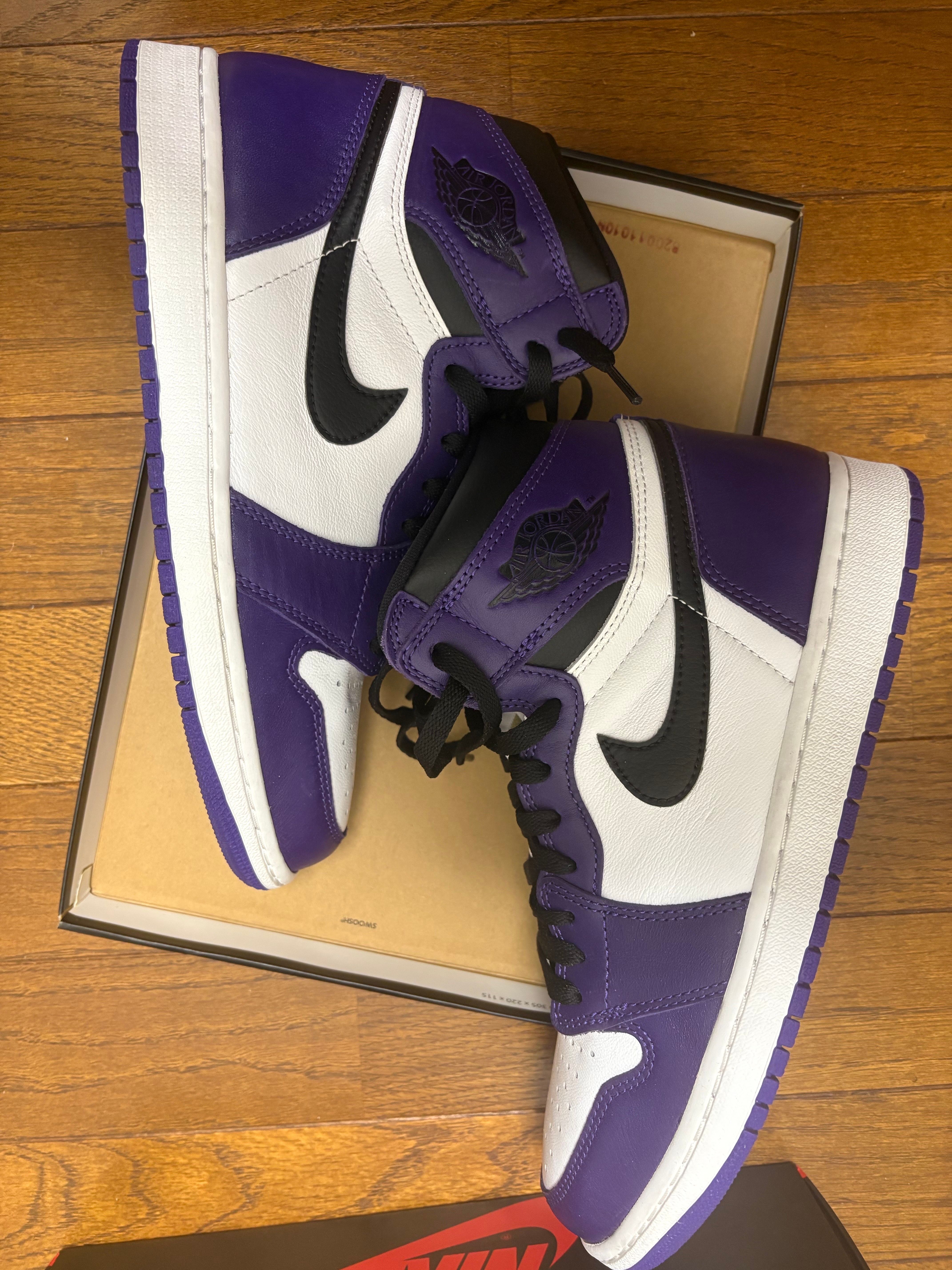 Nike Air Jordan 1 Retro High OG "Court Purple White/Black" (2020)
