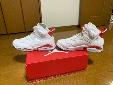Nike Air Jordan 6 "White and University Red/Red Oreo"
