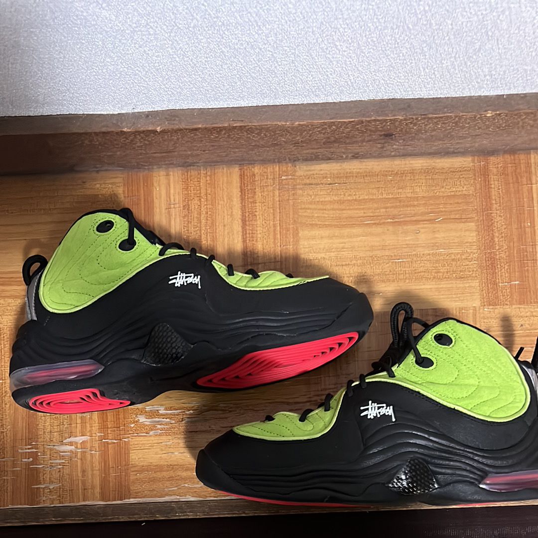 Stussy × Nike Air Penny 2 "Black/Green"