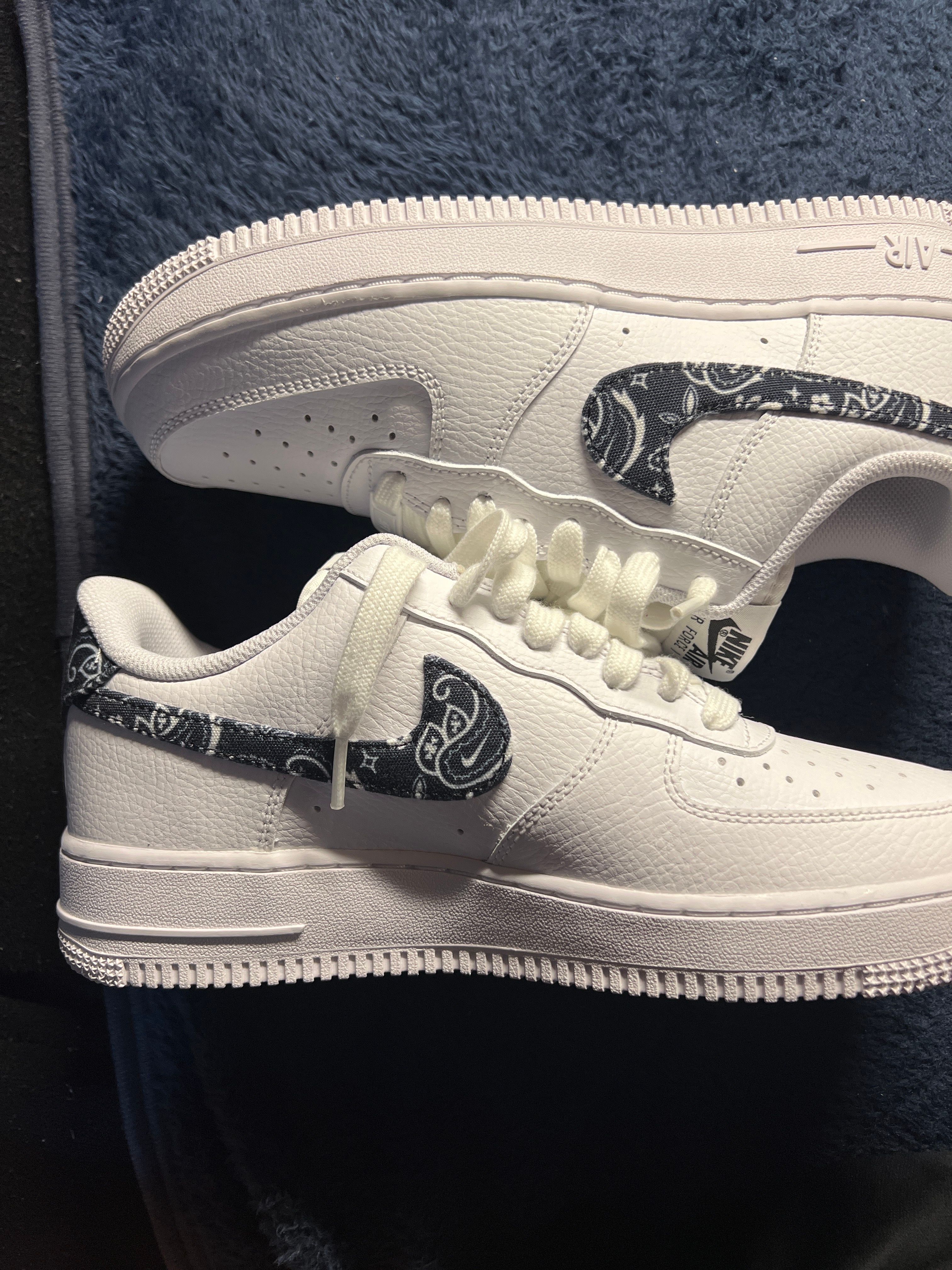 Nike Women's Air Force 1 Low '07 Essential "Black Paisley"