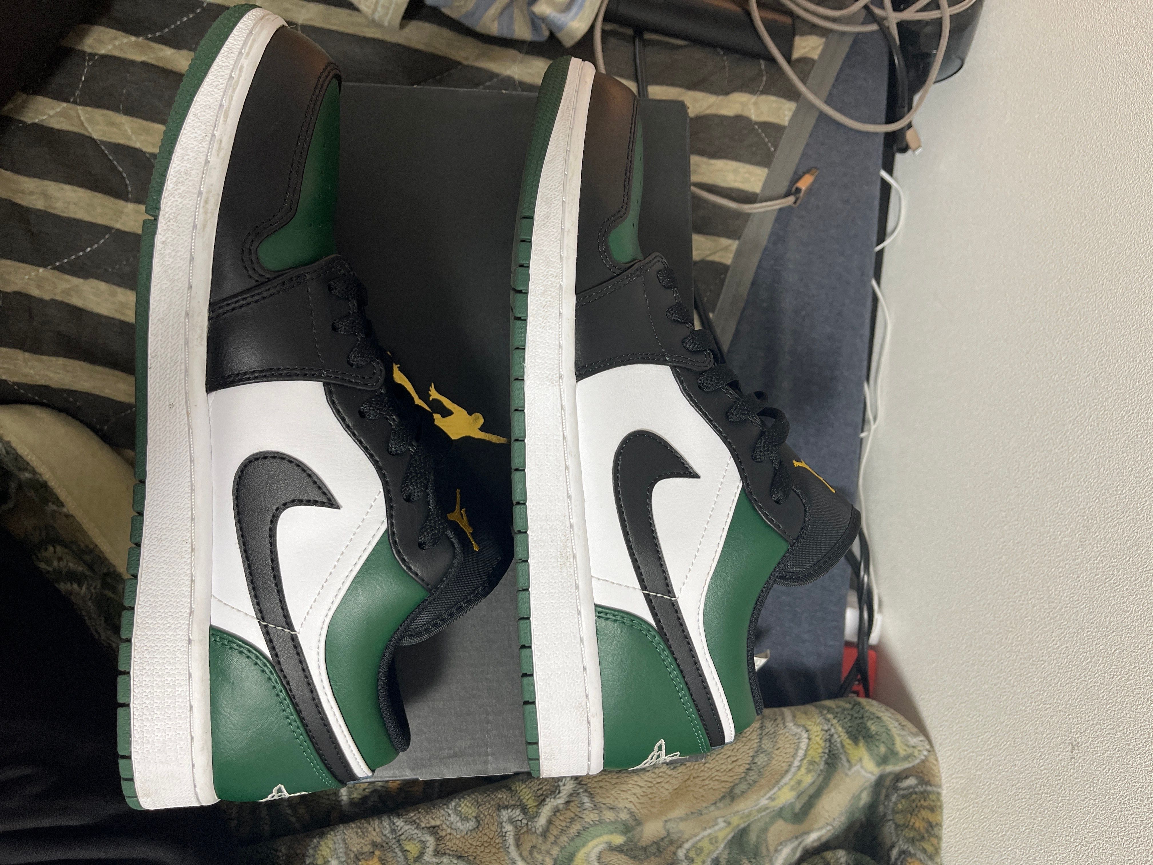 Nike Air Jordan 1 Low "Green Toe"