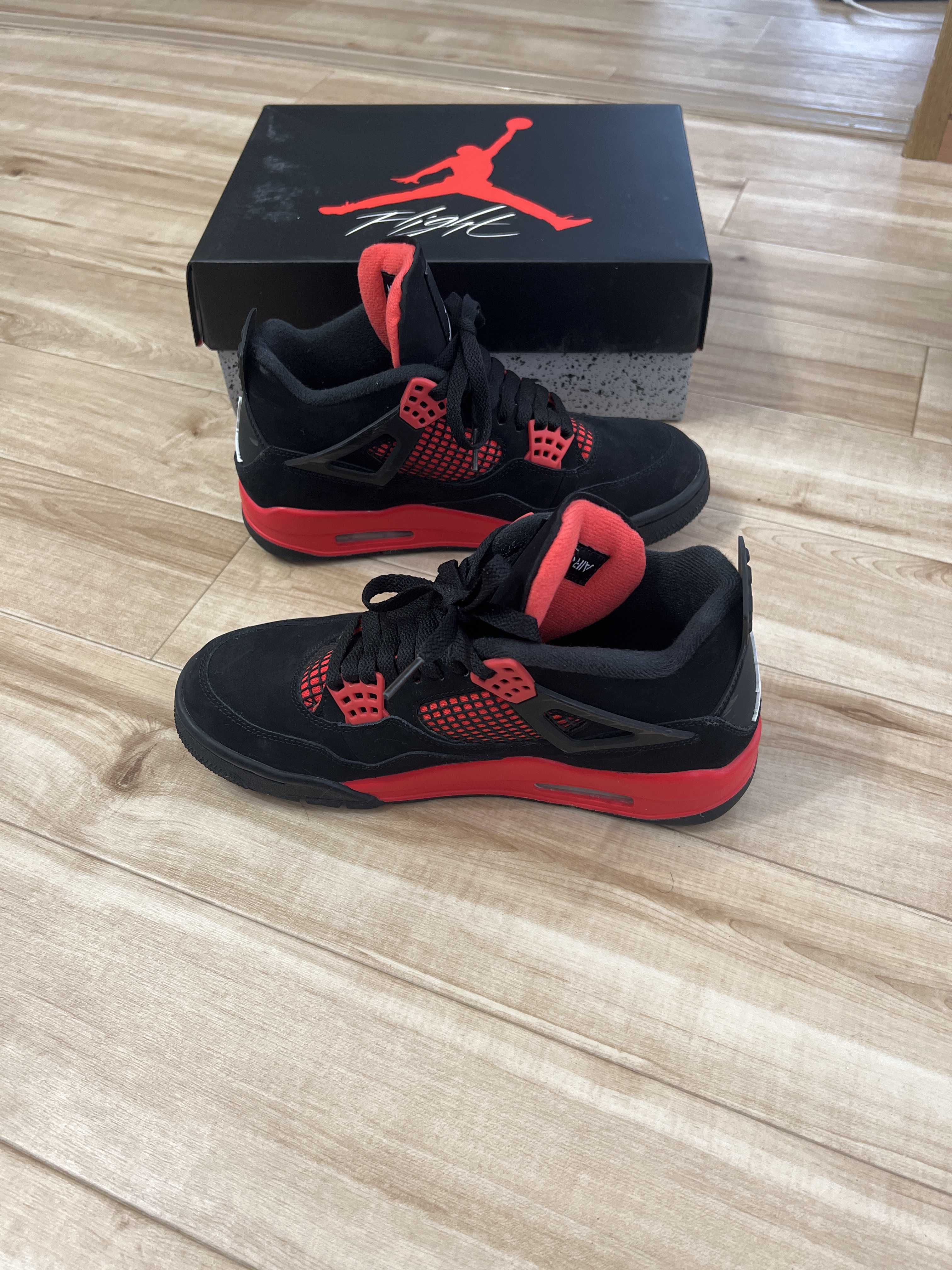 Nike Air Jordan 4 "Red Thunder/Crimson"