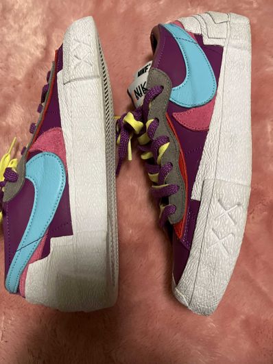 KAWS × sacai × Nike Blazer Low "Purple Dusk"