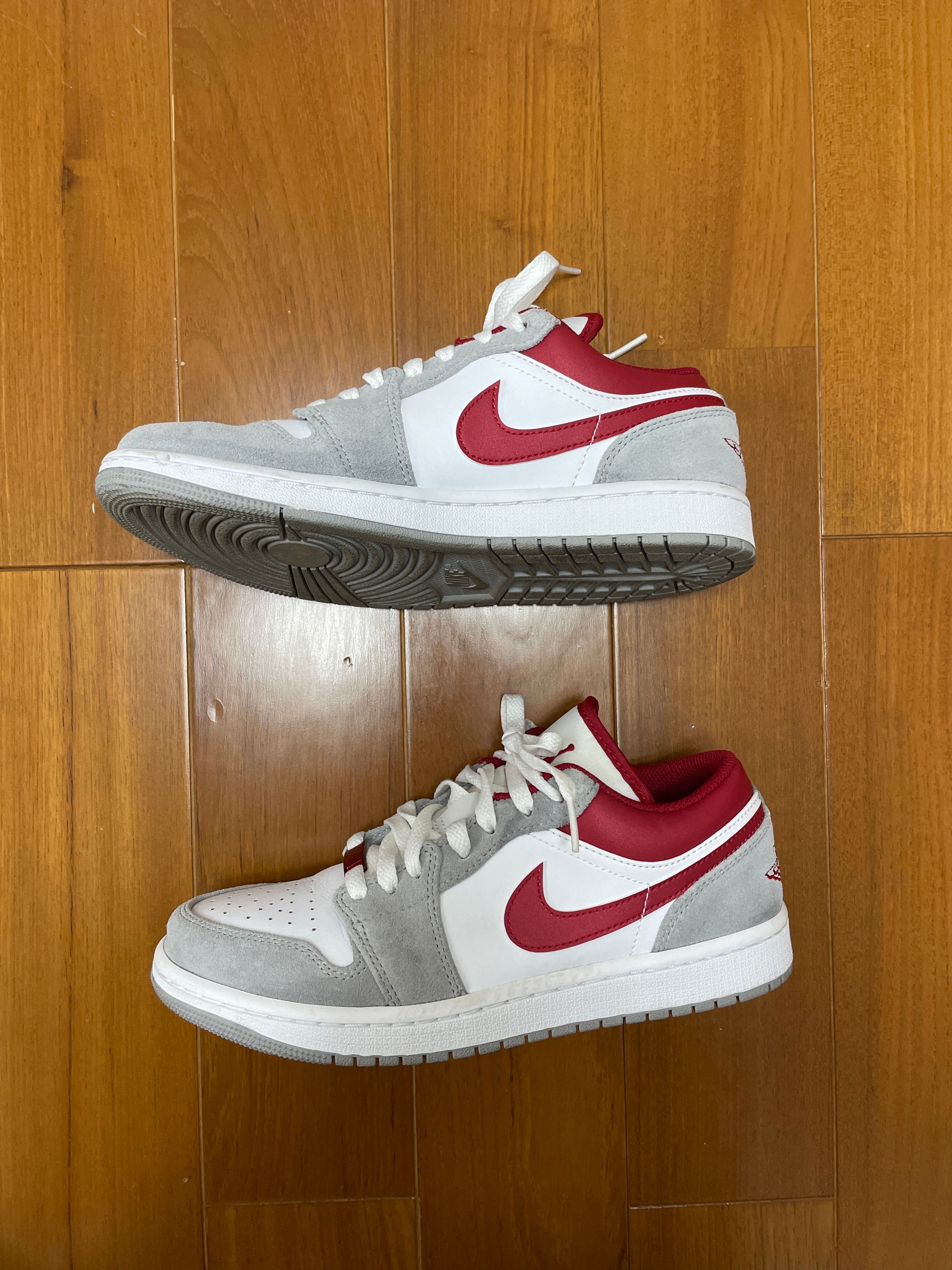 Nike Air Jordan 1 Low SE "White/Grey/Red"