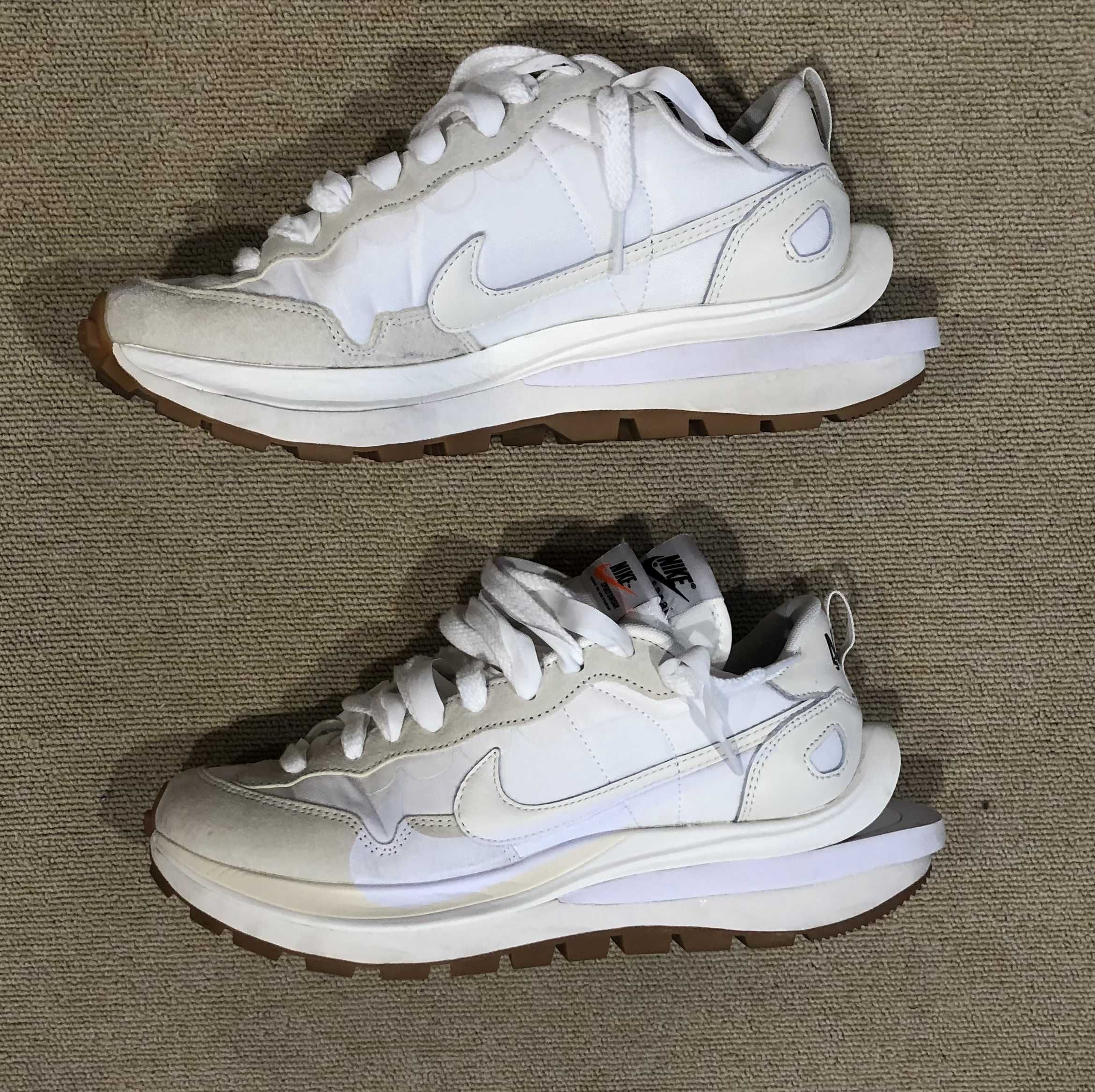 sacai × Nike Vapor Waffle "White Gum"