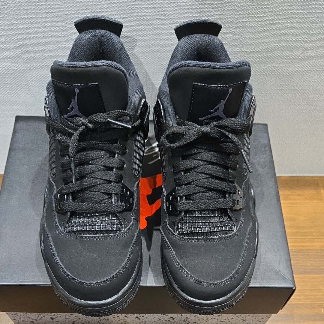 NIKE JORDAN 4 GS "BLACK CAT"