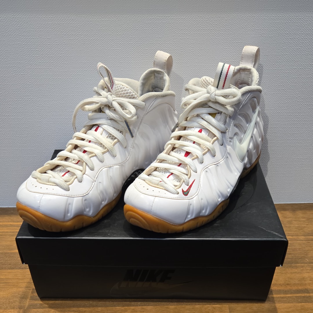 Nike Air Foamposite Pro "White Gucci"