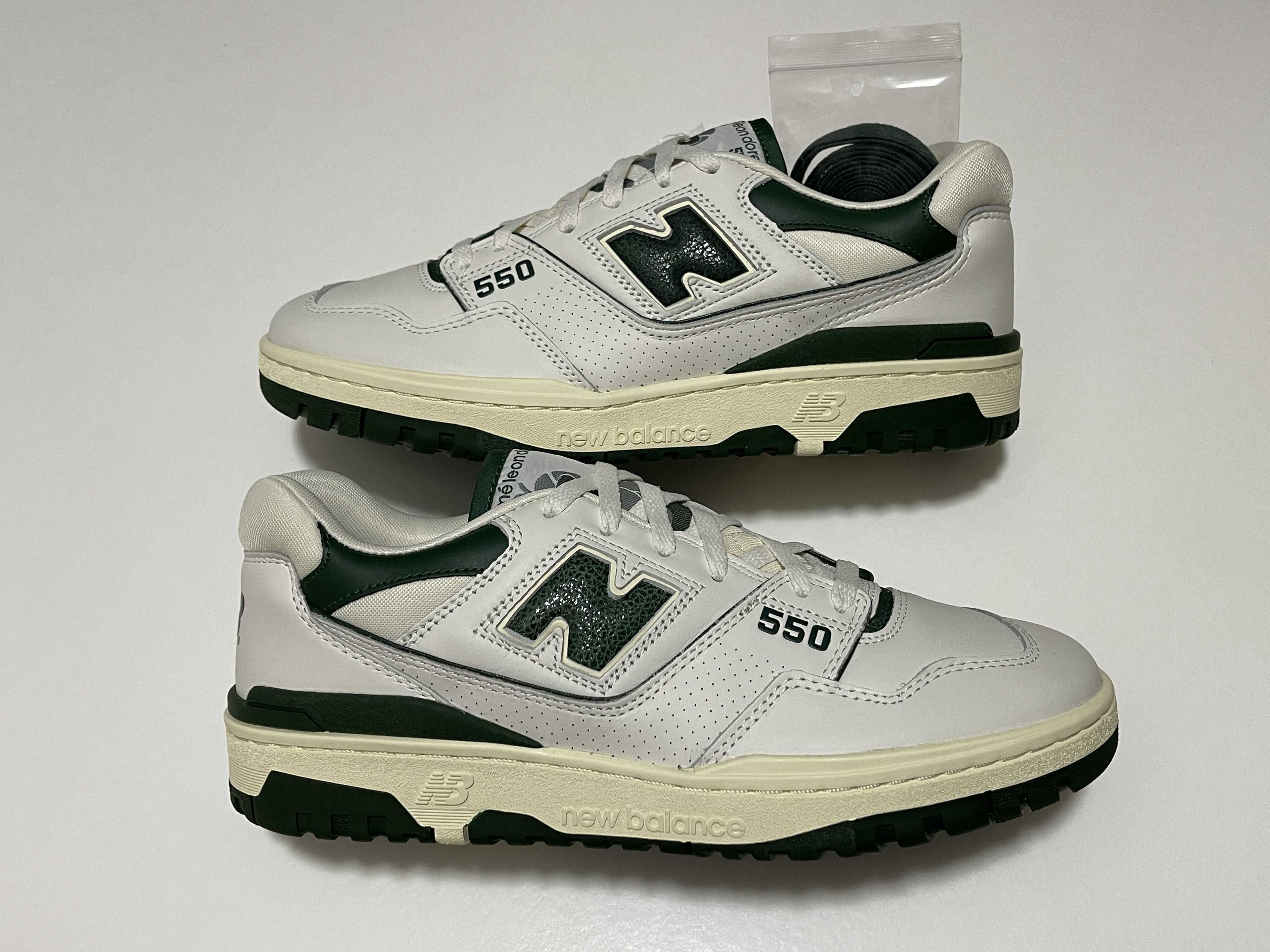 Aime Leon Dore × New Balance 550 "White/Green"